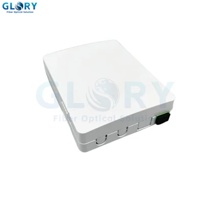 Caja de terminación de fibra óptica de 2 núcleos